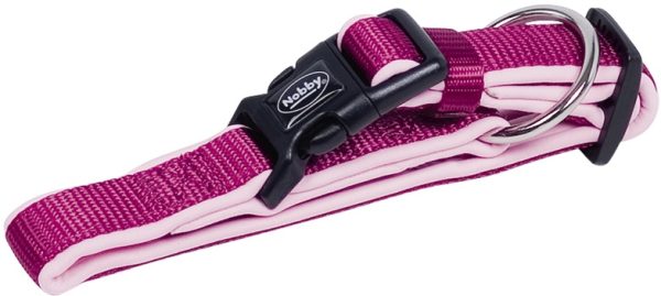 Nobby CLASSIC PRENO obojek neoprén malina XS