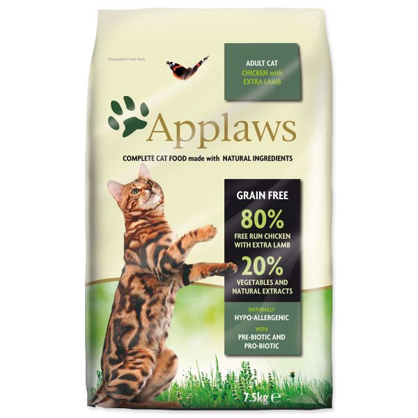 APPLAWS Dry Cat Chicken with Lamb 7,5 kg - Image 3