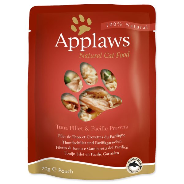 Kapsička APPLAWS Cat Tuna & Pacifc Prawn 70g