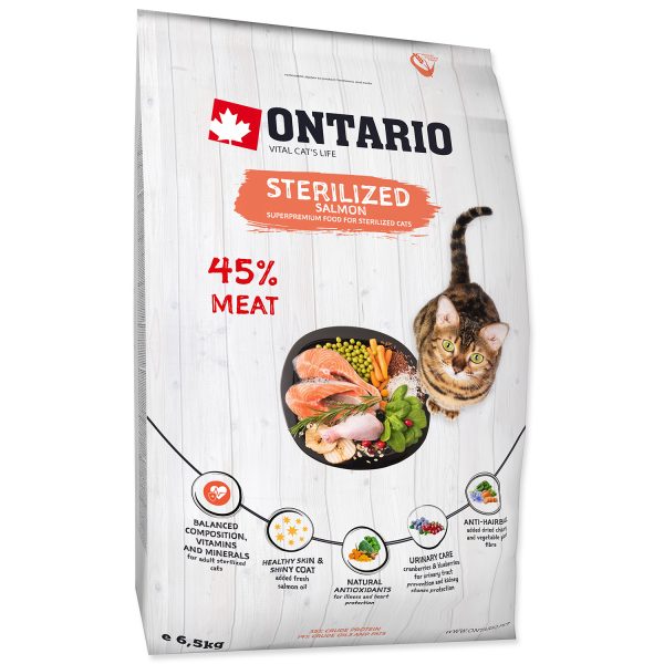 ONTARIO Cat Sterilised Salmon 2 kg - Image 3