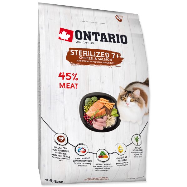 ONTARIO Cat Sterilised 7+ 2 kg - Image 3