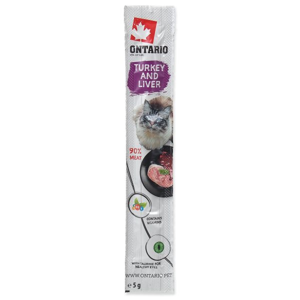 Stick ONTARIO for cats Turkey & Liver 5g