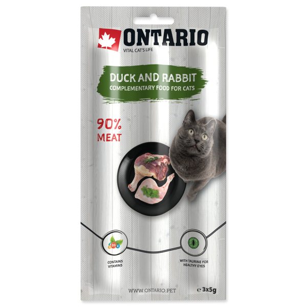 Stick ONTARIO for cats Duck & Rabbit 3x 5g