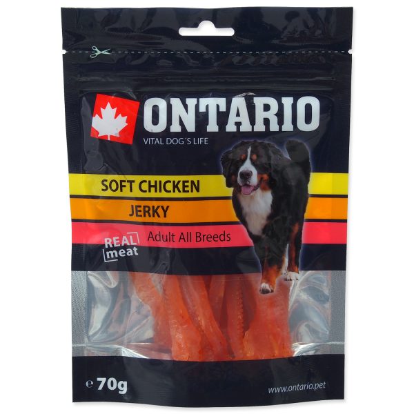 Snack ONTARIO Dog Soft Chicken Jerky 500 g