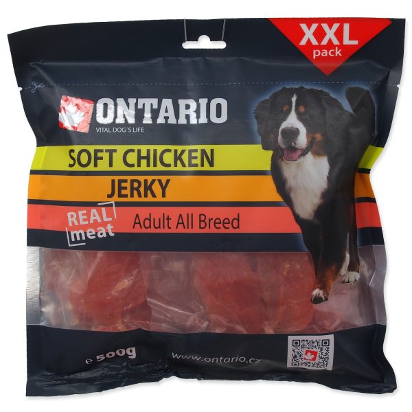 Snack ONTARIO Dog Soft Chicken Jerky 500 g - Image 2