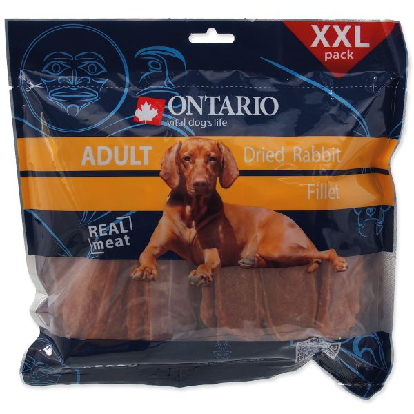 Snack ONTARIO Dog Dry Rabbit Fillet 70 g - Image 2