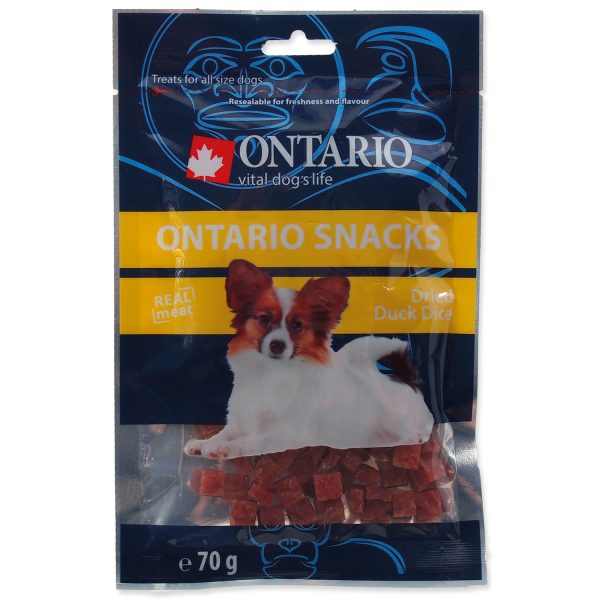 Snack ONTARIO Dog Duck Dice Small dog