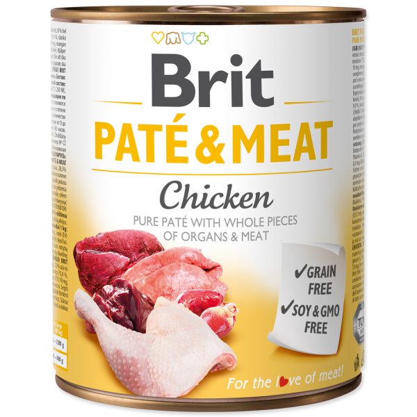 BRIT Paté & Meat Chicken 800 g - Image 2