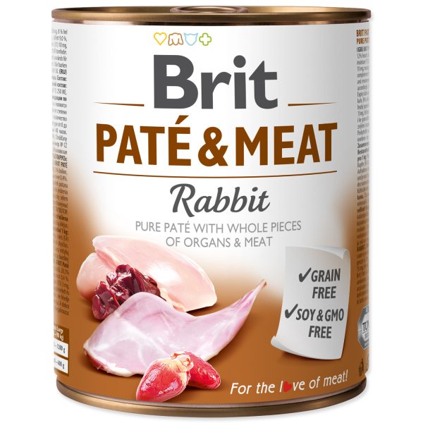 Brit  Paté & Meat Rabbit 800g - Image 2