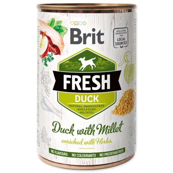 BRIT Fresh Duck with Millet 400g