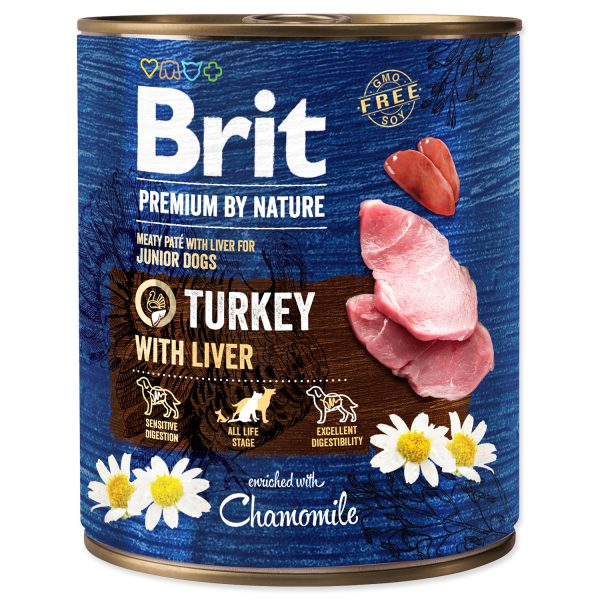 BRIT Premium by Nature Turkey with Liver 800 g - Image 2