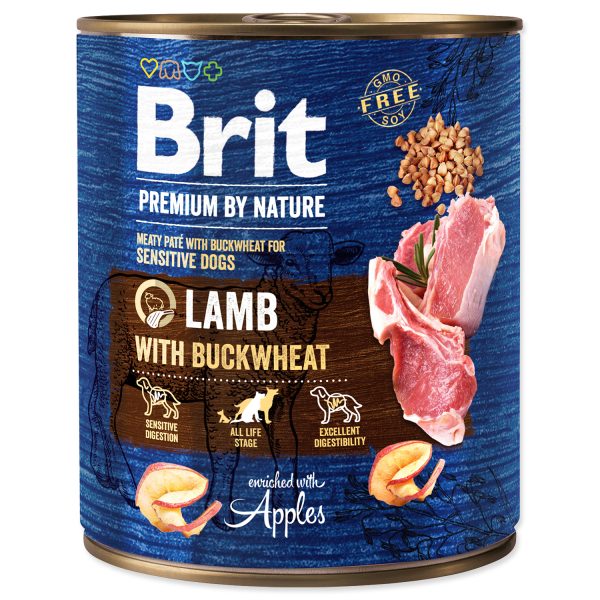 BRIT Premium by Nature Lamb with Buckwheat 800 g - Image 2