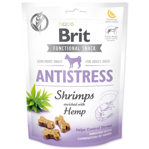 BRIT Care Dog Functional Snack Antistress Shrimps 150g