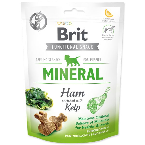 Brit Care Dog Functional Snack Mineral Ham Puppies150g