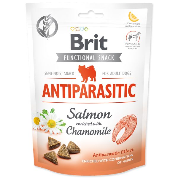 Brit Care Dog Functional Snack Antiparasit Salmon 150g