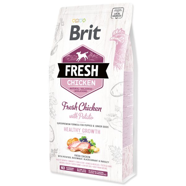 BRIT Fresh Chicken with Potato Puppy Healthy Growth 12 kg - Image 2