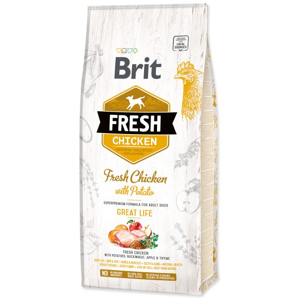 BRIT Fresh Chicken with Potato Adult Great Life 2,5 kg