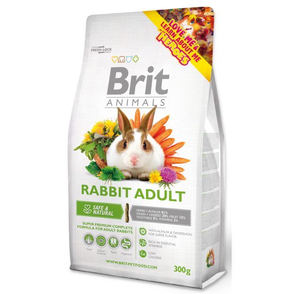 BRIT Animals Rabbit Adut Complete 300 g - Image 2