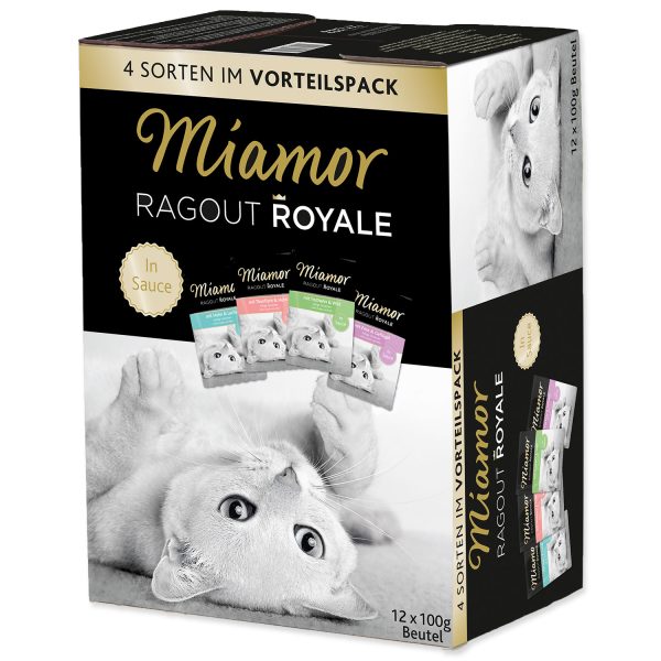 Kapsičky MIAMOR Ragout Royale ve šťávě multipack 4x3x100g