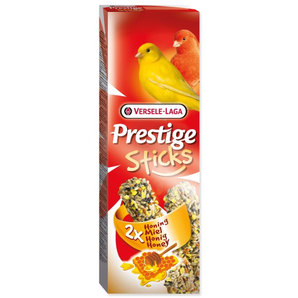 Tyčinky VERSELE-LAGA Prestige Sticks s medem pro kanáry 2x30g