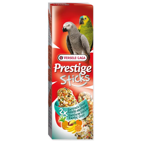 Tyčinky VERSELE-LAGA Prestige exotické ovoce pro velké papoušky 2x70g