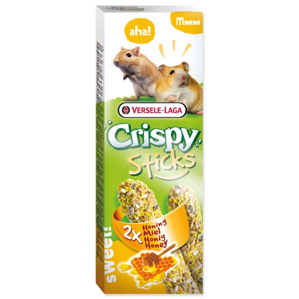 Tyčinky VERSELE-LAGA Crispy s medem pro křečky a pískomily 110g