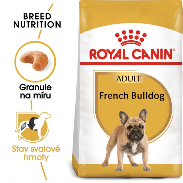 French Bulldog Adult granule pro dospělého francouzského buldočka 9 kg