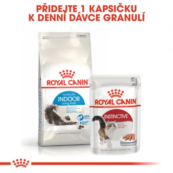 Indoor Longhair granule pro dlouhosrsté dospělé kočky, chované v bytě 10 kg - Image 6