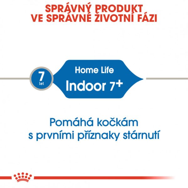 Indoor 7+ granule pro stárnoucí kočky žijící uvnitř 1,5kg - Image 3