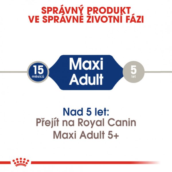 Maxi Adult granule pro dospělé velké psy 4 kg - Image 2