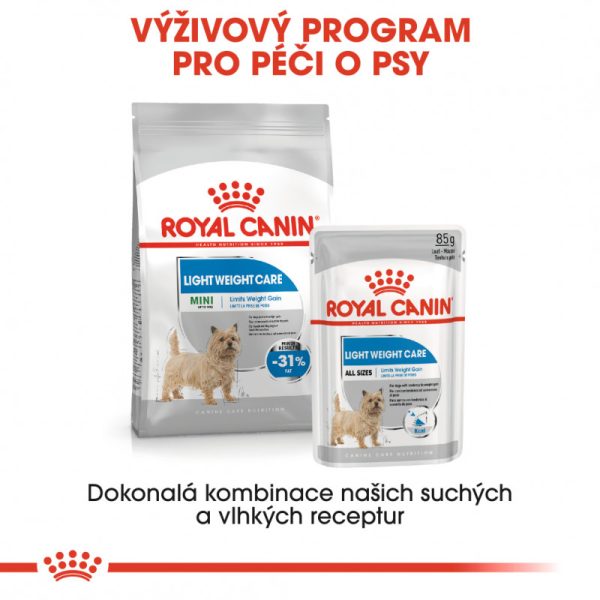 Mini Light Weight Care dietní granule pro psy 8 kg - Image 7