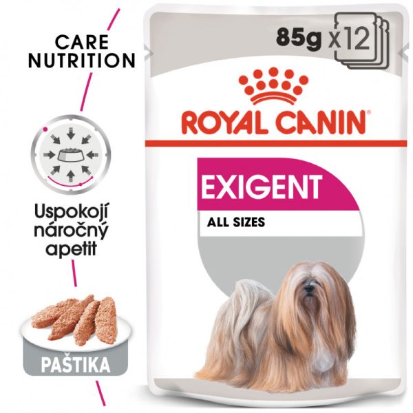 Exigent Dog Loaf  kapsička s paštikou pro mlsné malé psy 85g