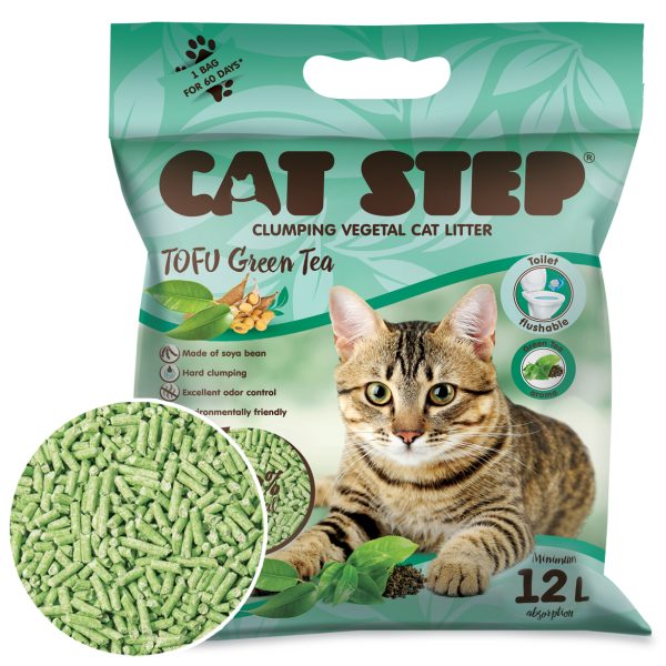 Cat Step Tofu Green Tea 2,7 kg - Image 2