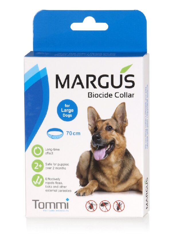 MARGUS Biocide Collar Dog L, 70cm - Image 2