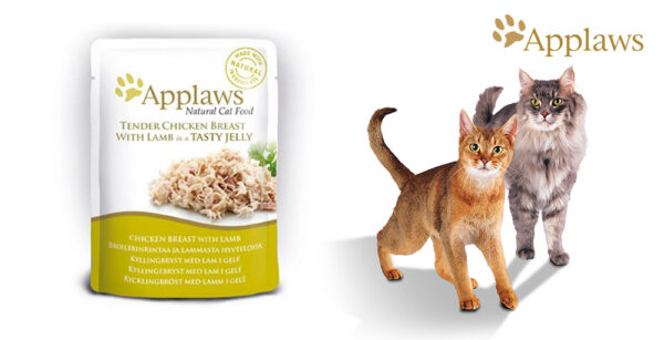 Kapsička APPLAWS Cat Pouch Chicken with Lamb in Jelly 70g - Image 2