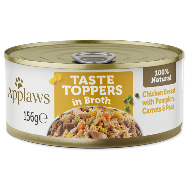 Konzerva APPLAWS Dog Chicken, Vegetables & Rice 156g