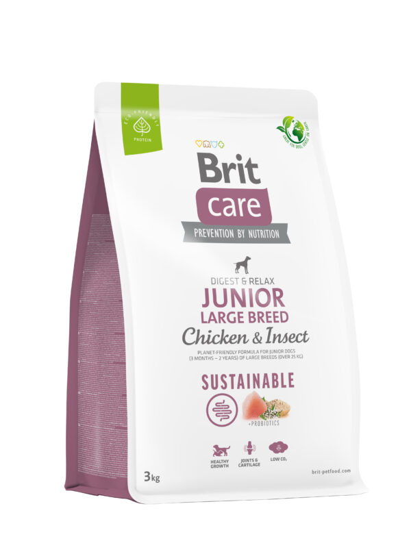 BRIT Care Dog Sustainable Junior Large Breed 3 kg