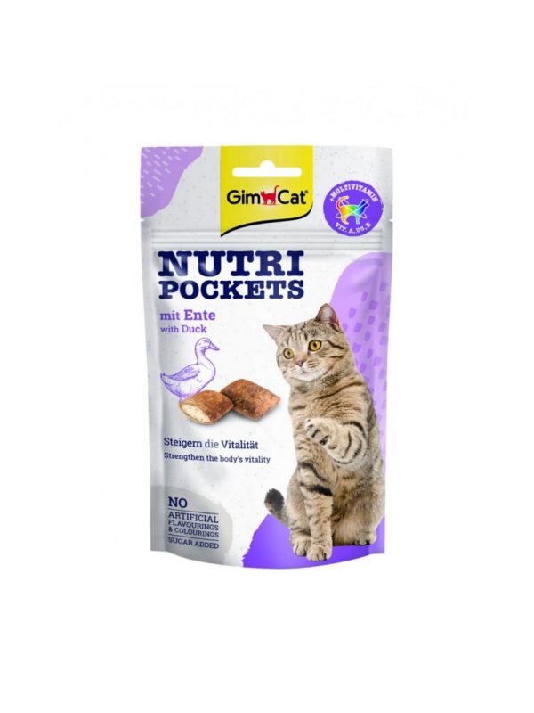 Gimcat Nutri Pockets s kachnou 60 g