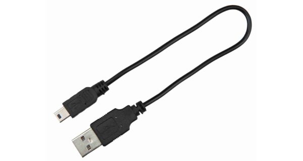 Svítící kroužek USB na krk  M-L 45 cm růžový - Image 3