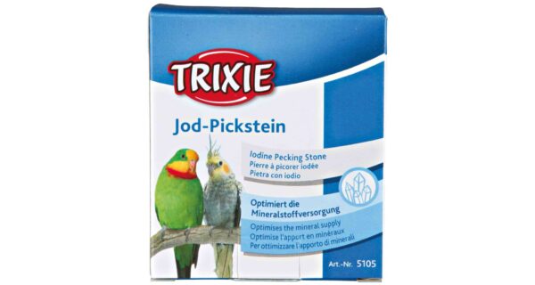 Jod Pickstein - minerální blok pro velké papoušky 90g TRIXIE