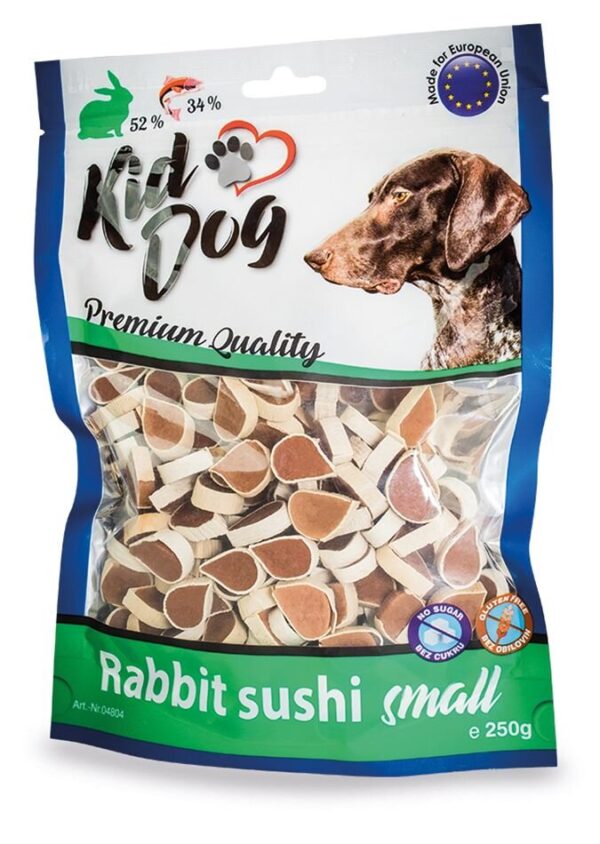 KIDDOG králičí malé sushi 250g