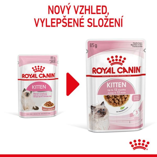 Royal Canin Kitten v omáčce 85g - Image 4