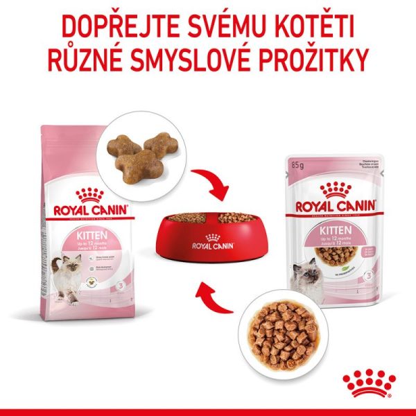 Royal Canin Kitten v omáčce 85g - Image 7