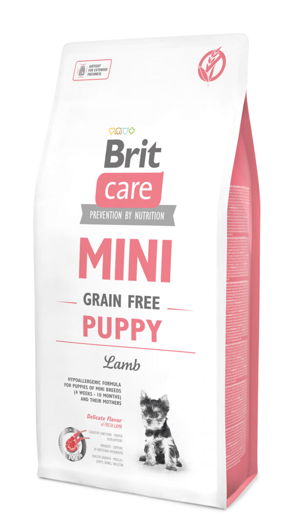 BRIT Care Mini Grain Free Puppy Lamb 7 kg