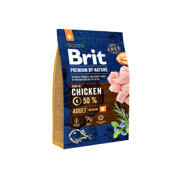 BRIT Premium by Nature Adult M 3 kg