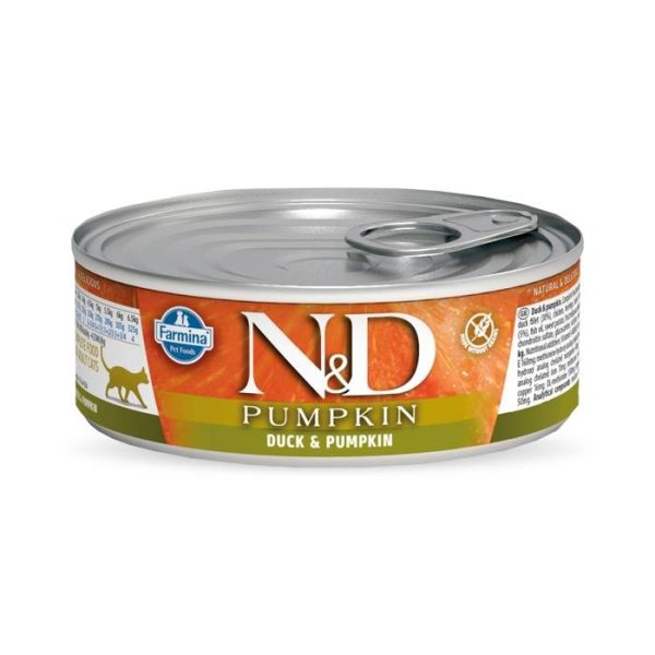 N&D CAT PUMPKIN Adult Duck & Pumpkin 70g