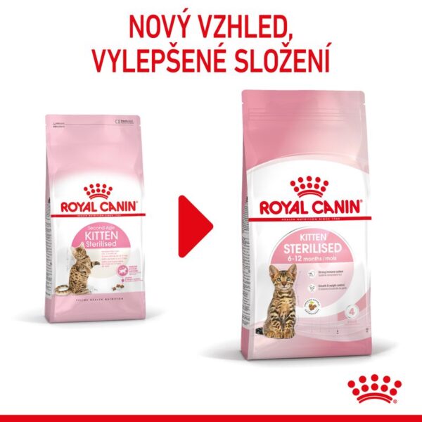 Kitten Sterilised granule pro kastrovaná koťata 400g - Image 2