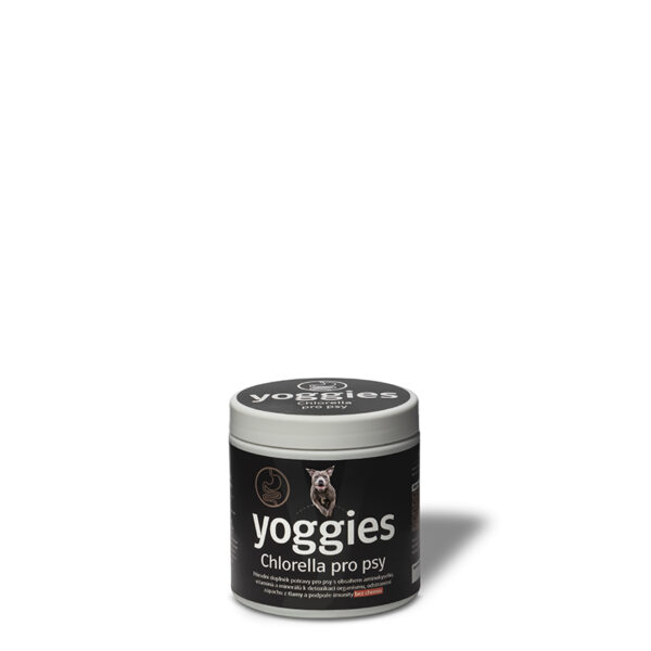 Yoggies® Sladkovodní řasa Chlorella pro psy 100g (zápach z tlamy i prebiotikum)