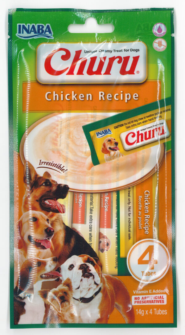 Churu Dog Chicken Recipe 4x14g